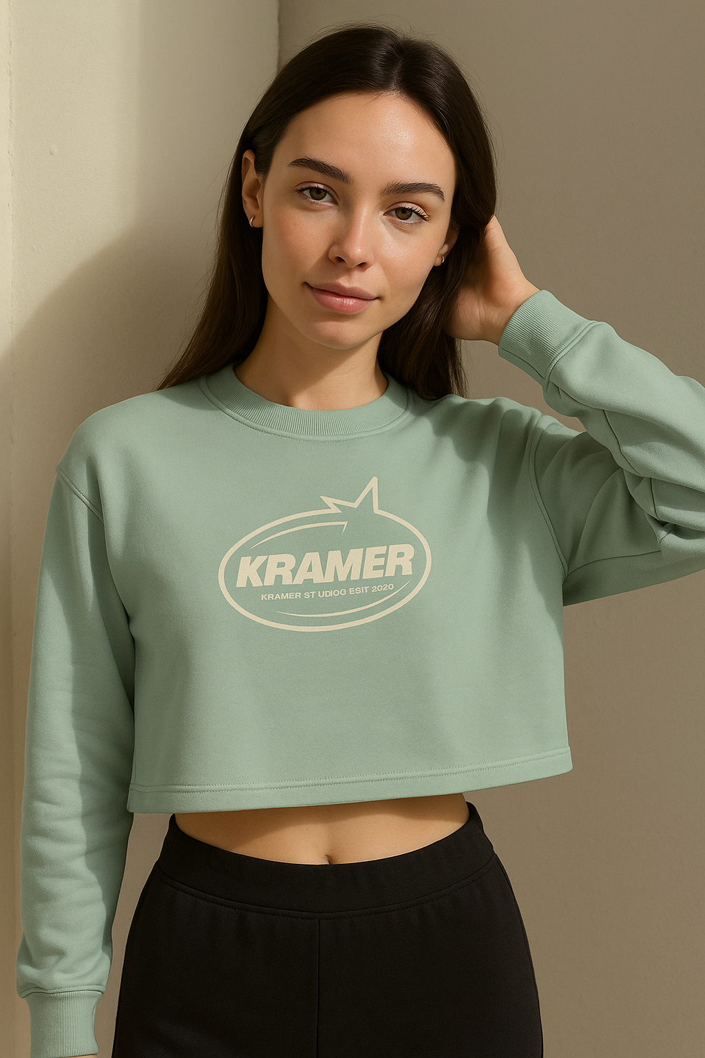 Sudadera corta