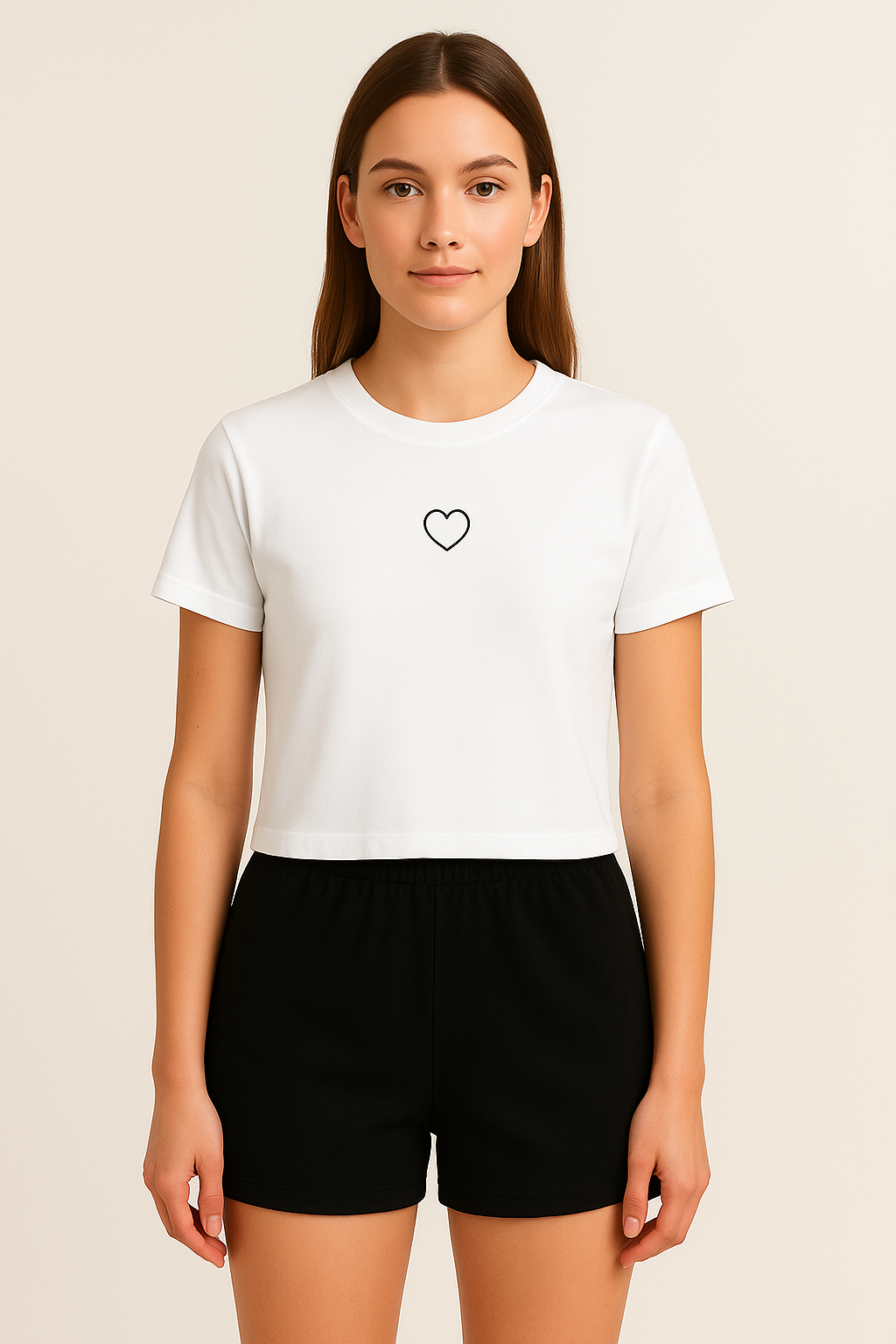 Women’s high-waisted t-shirt