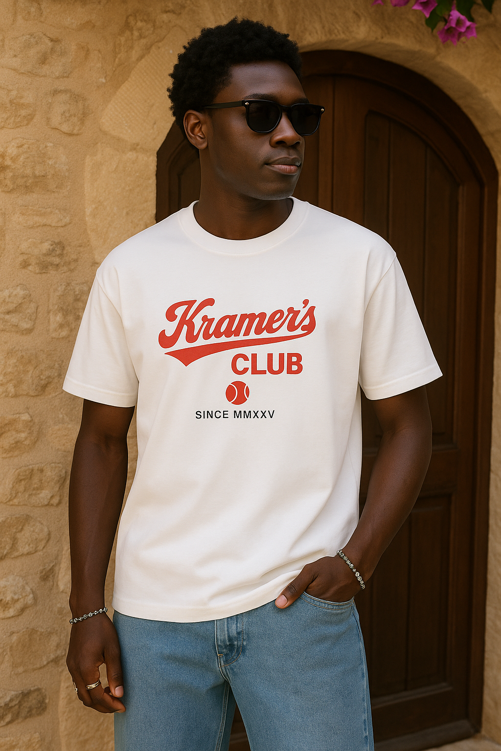 Camiseta oversize gruesa