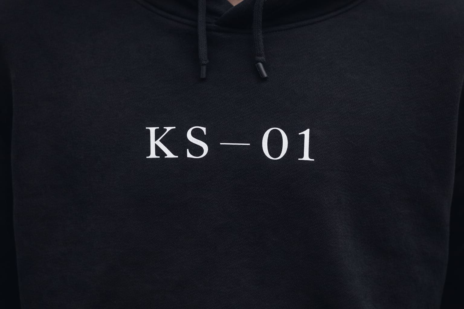KS—01 Essential Hoodie — Black